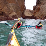 Sauvetage en kayak de mer